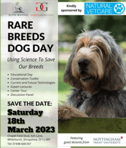 RARE BREEDS DOG DAY LAST CHANCE