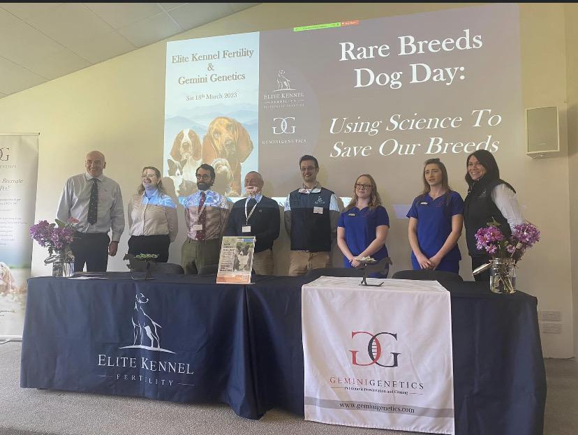 Rare Breeds Dog Day Team Photo